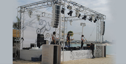 Outdoor Event Backdrops in Dubai