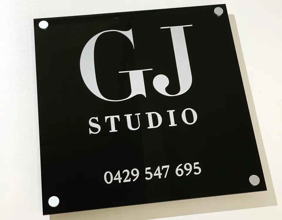 Acrylic Laser Cut Logo in Dubai