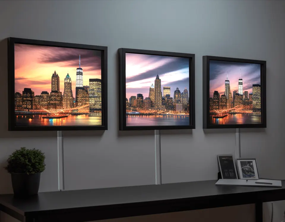 Acrylic LED Frame with Duratrance in Dubai