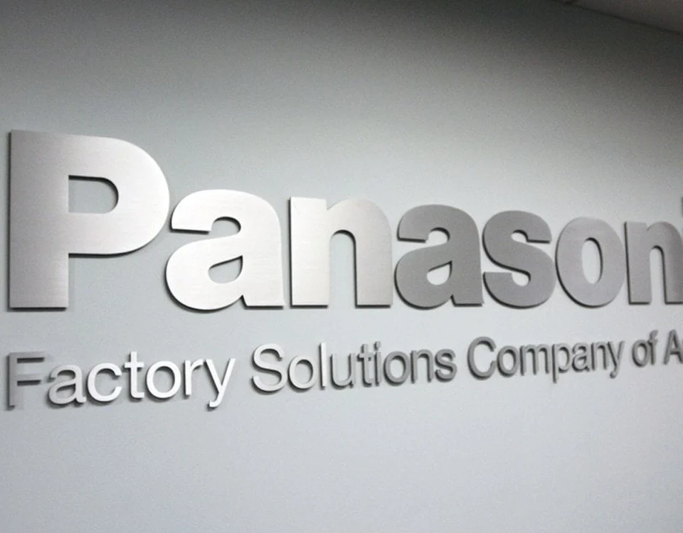 Aluminum Profile Board + Vinyl Cut Letters in Dubai