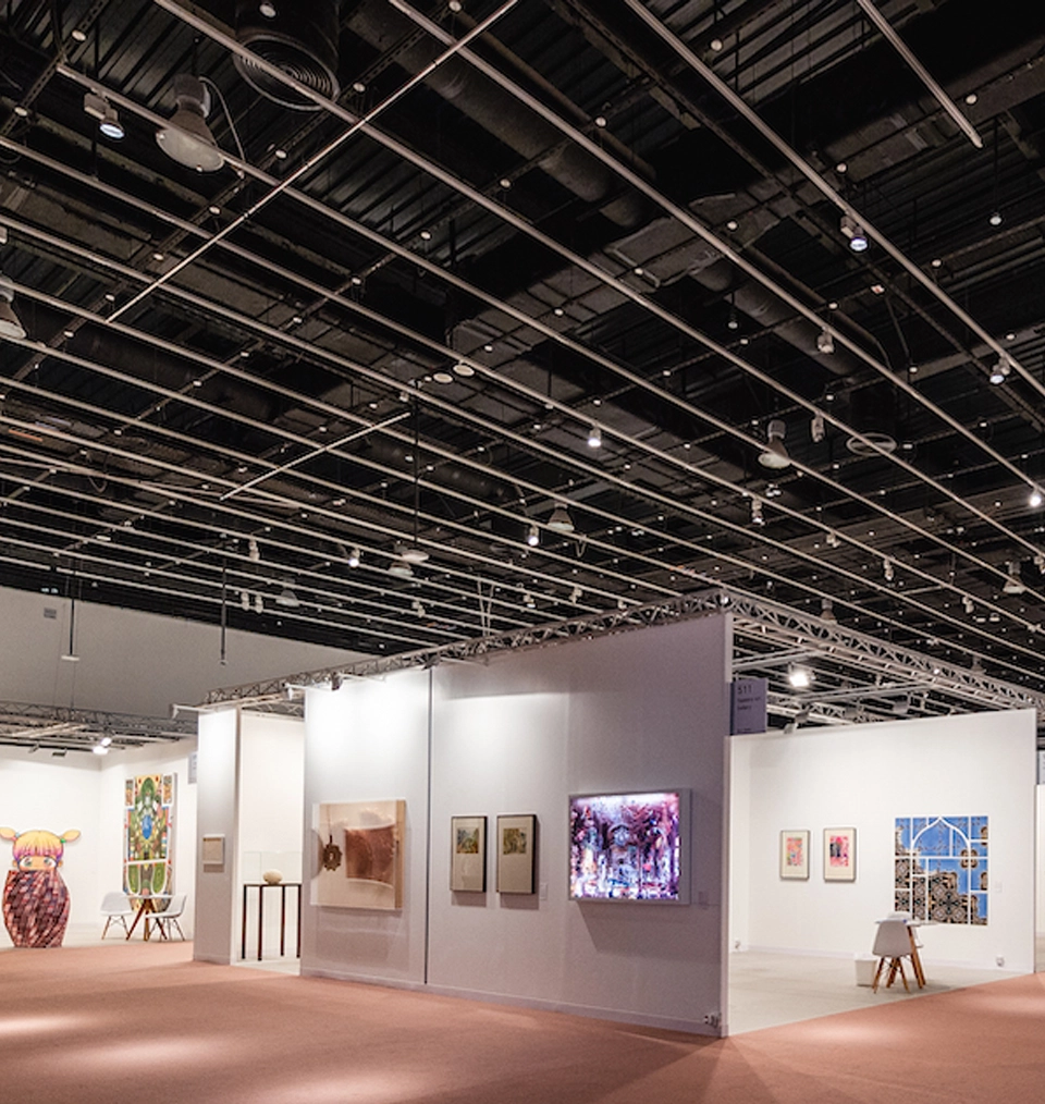 art exhibition graphics in Dubai