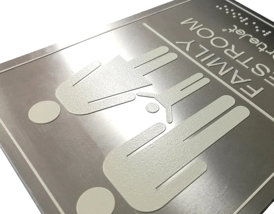 Aluminum Label with UV Direct Printing