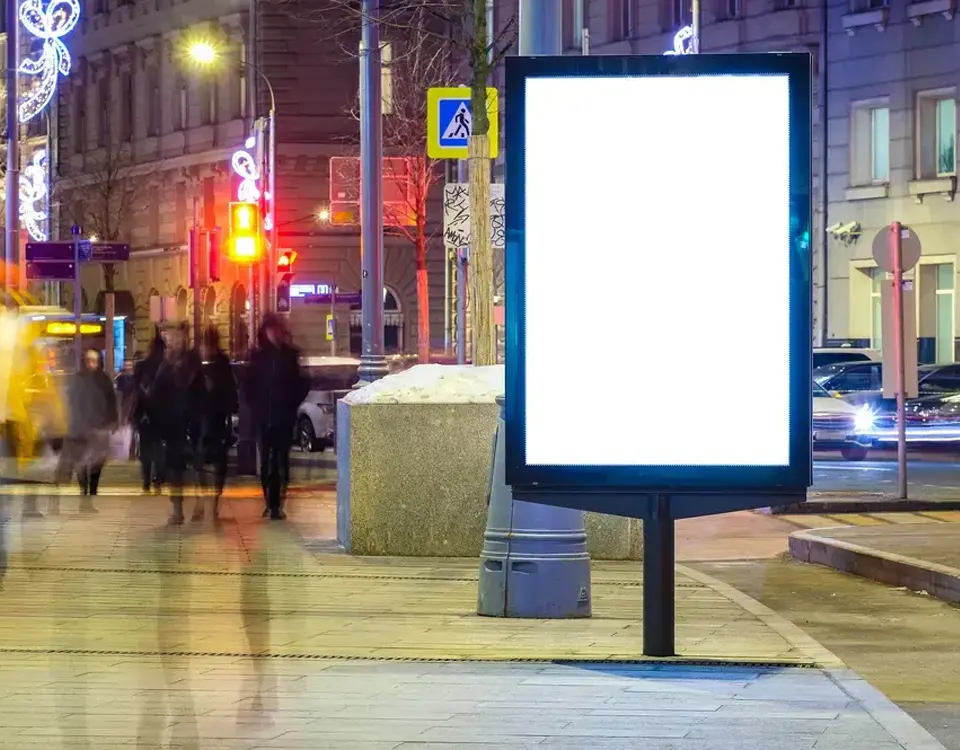 Metal Light Box with Duratrance in Dubai