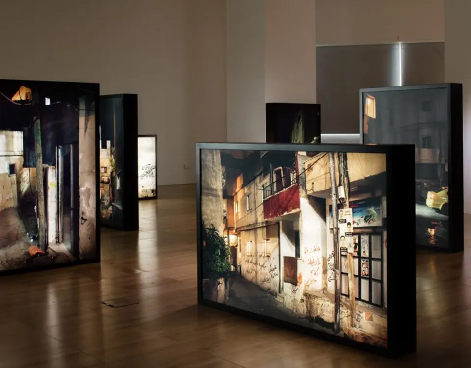 Wooden Light Box with Duratrance in Dubai