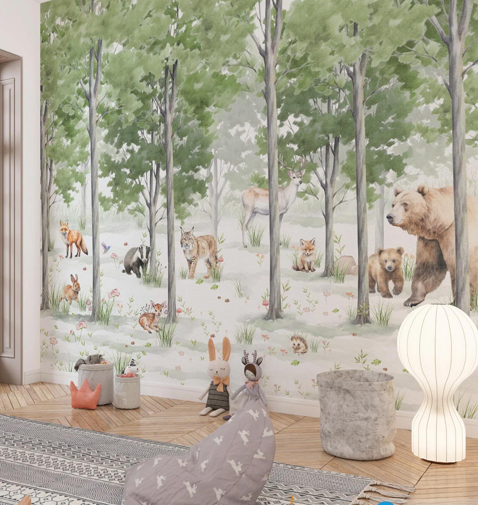 Kids Room wallpaper design in Dubai