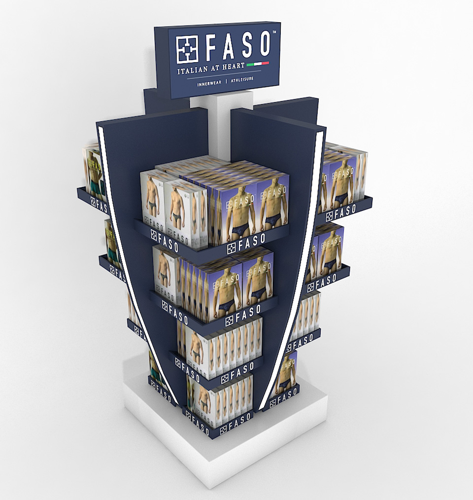 POS display stand in dubai