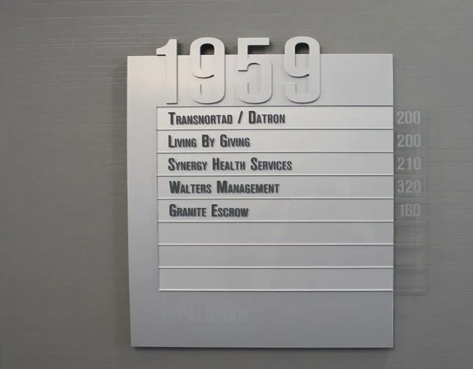 SS Plate + SS Cut Letters + Vinyl Cut Letters in Dubai