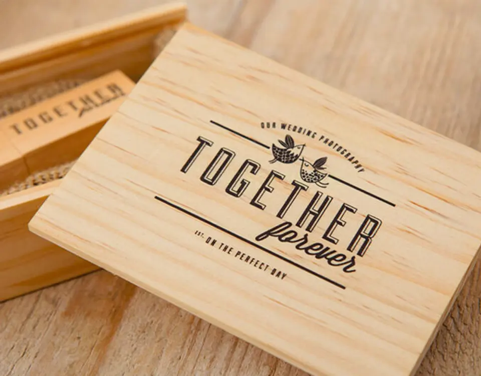 Wooden Plate with UV Direct Printing in Dubai