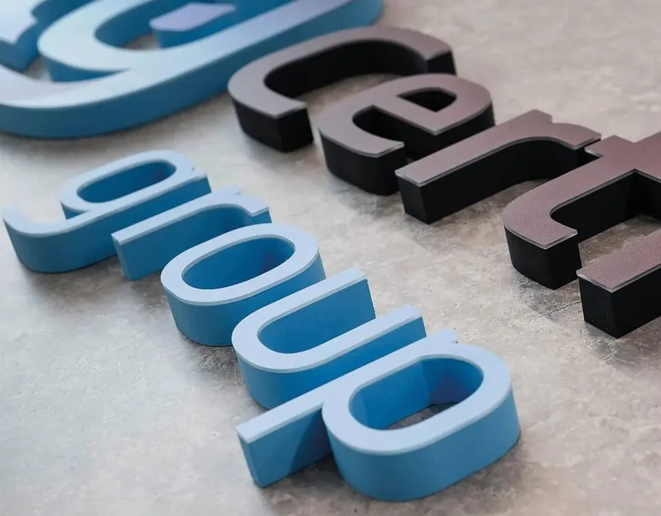 Acrylic with 3D Acrylic Letters in Dubai