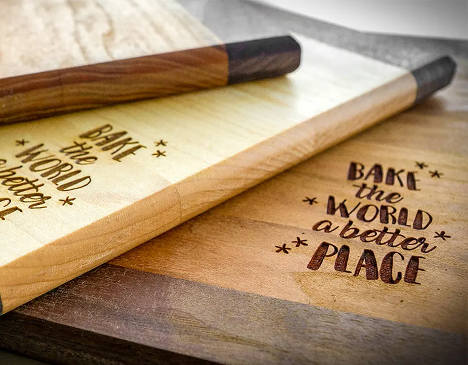 Wooden with Engraved Letters in Dubai